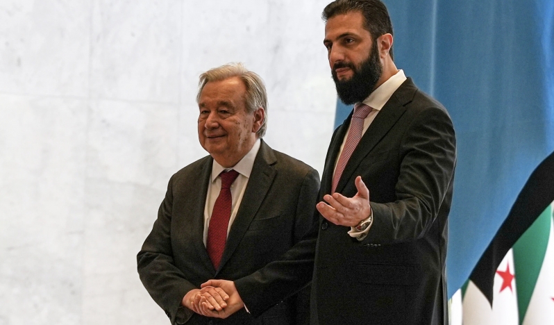 17 yıl sonra ilk ziyaret: Guterres, İsrail saldırılarının gölgesinde Suriye