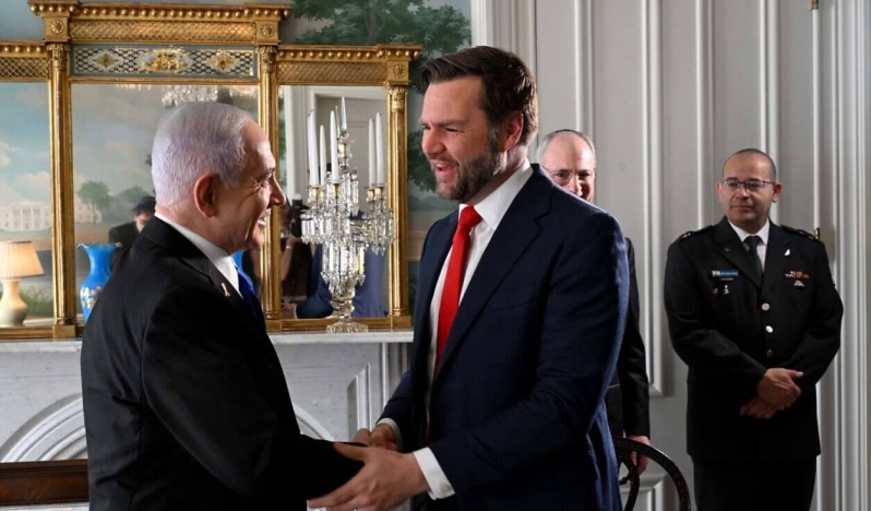 ABD Başkan Yardımcısı Vance, Netanyahu ile Gazze