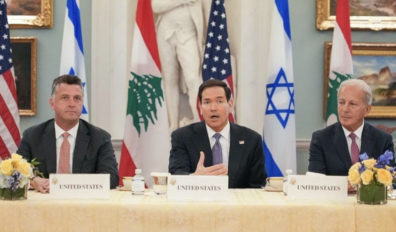 ABD Dışişleri Bakanlığı: Lübnan ve İsrail Büyükelçileri el sıkıştı