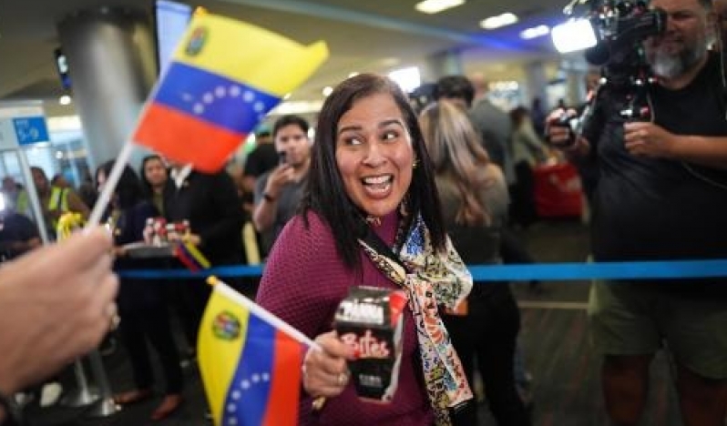 ABD ve Venezuela arasında yedi yıl sonra ilk doğrudan uçuş