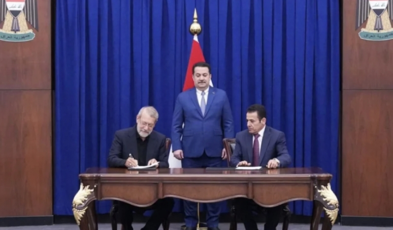 Ali Laricani’nin Irak ziyaretinde kritik güvenlik anlaşması