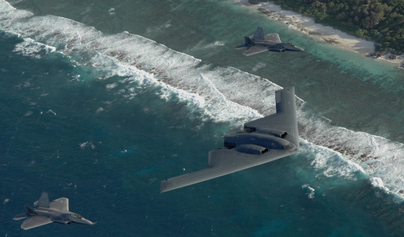 Amerikan bombardıman uçakları İran