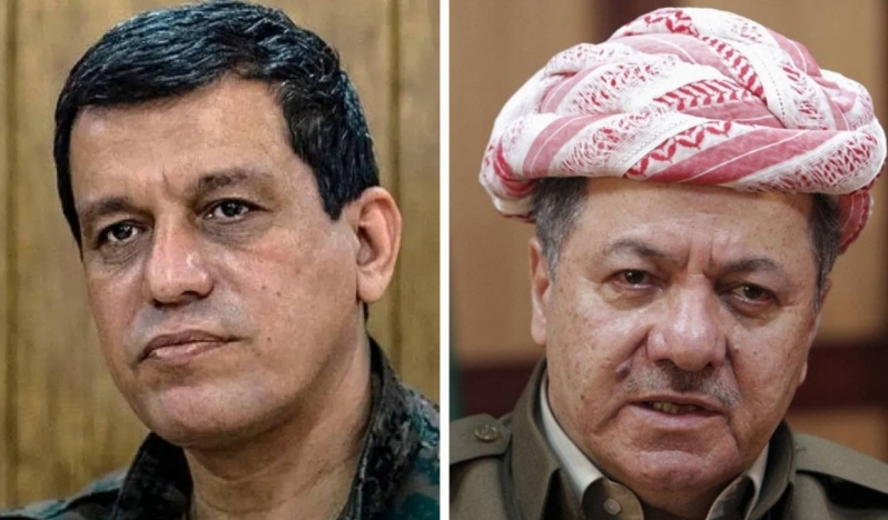 Barzani, Erbil’de Mazlum Abdi ile görüşecek