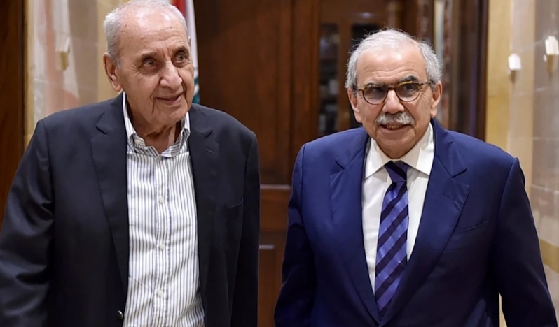 Berri, beşli grubun seçimlerin ertelenmesini talep ettiğini açıkladı