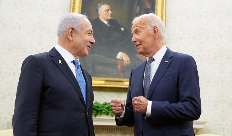 Biden ve Harris, Netanyahu ile İran