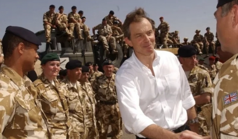 Blair, Irak