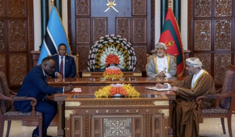 Botsvana ve Umman’dan tarihi maden ve enerji ittifakı