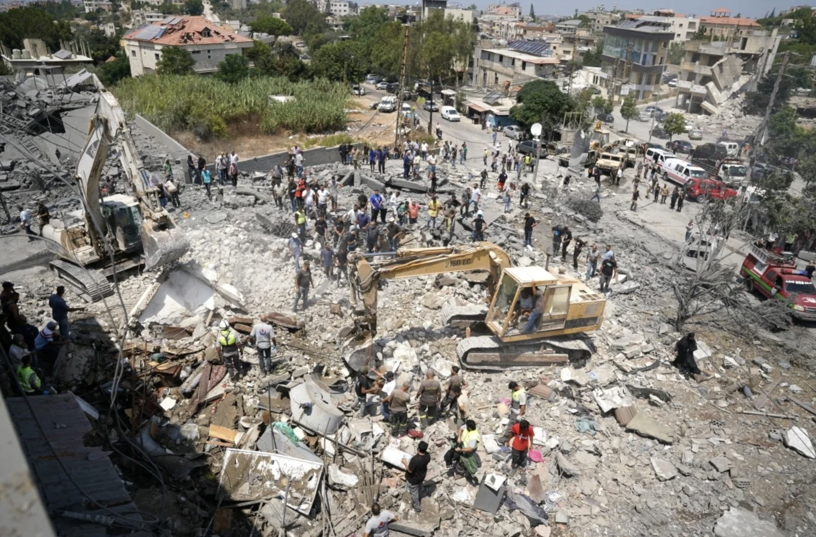 Ensarullah’tan İsrail’in Güney Lübnan saldırılarına tepki