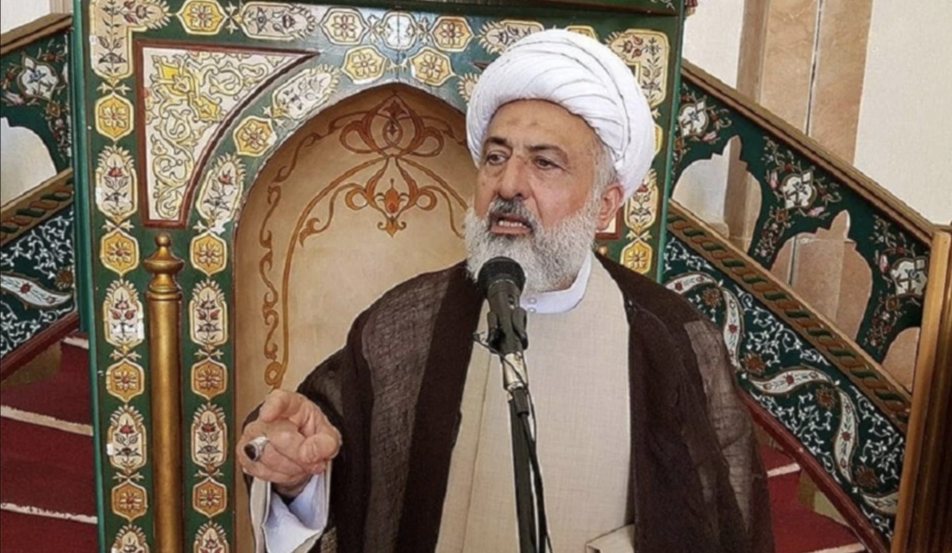 Şeyh Ali el-Hatib'den Lübnan hükümetine: 'İsrail ile müzakereleri derhal durdurun'
