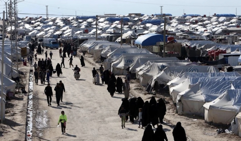 El-Hol kampı güvenlik güçleri toplu kaçışı önledi