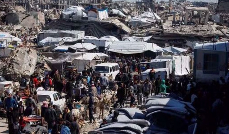 Gazze’de 288 bin aile evsiz kaldı