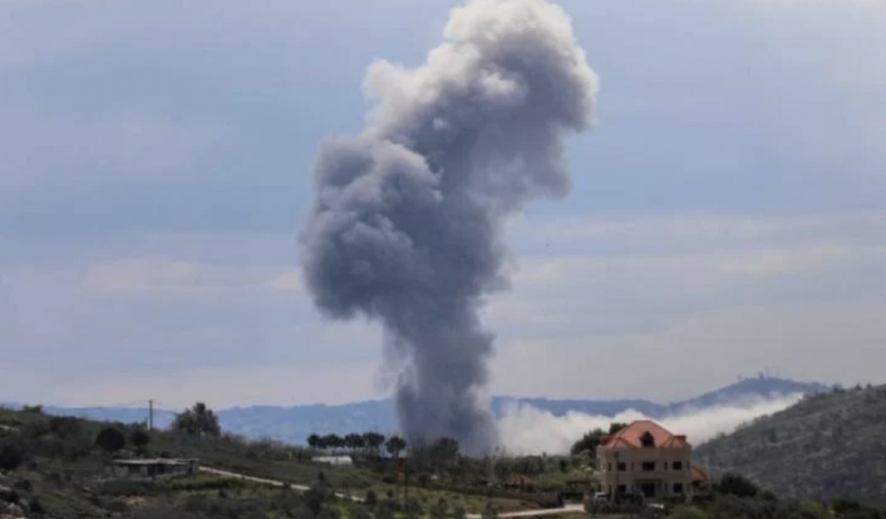 Güney Lübnan İsrail bombardımanı altında