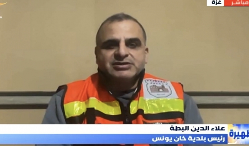 Han Yunus Belediye Başkanı: İnsani kriz gittikçe kötüleşiyor