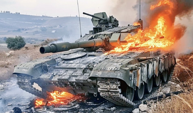 Hizbullah sadece bir günde 6 Merkava imha etti