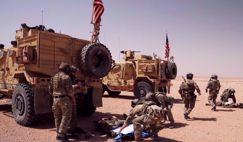 Irak Direnişi ABD işgal üssünü hedef aldı