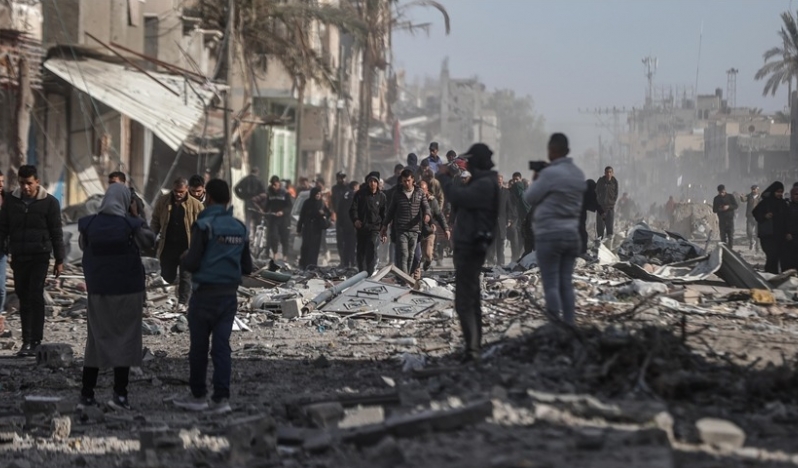 İran Dışişleri: Gazze Amerikan ve Alman silahlarıyla yok ediliyor