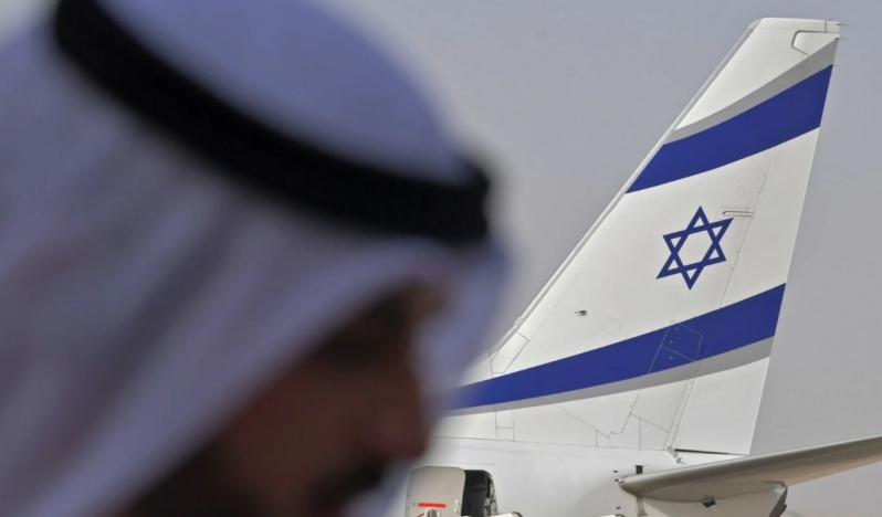 İsrail hükümet uçağı Abu Dabi’ye indi