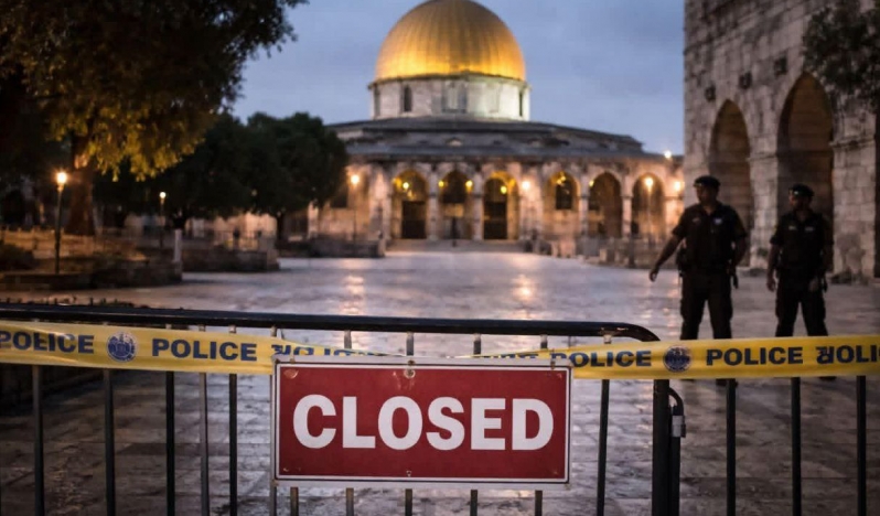 İsrail, Mescid-i Aksa’yı 20 gündür kapalı tutuyor