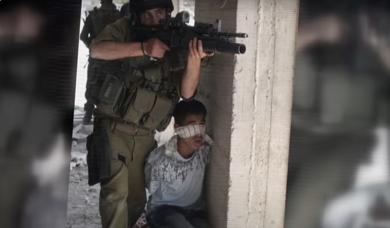 İsrail ordusu çocukları canlı kalkan olarak kullanıyor