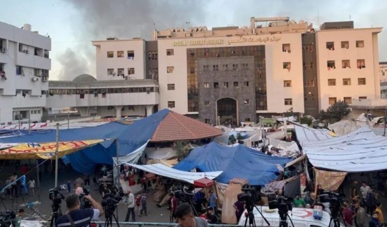 İsrail rejimi yine Şifa Hastanesine saldırdı