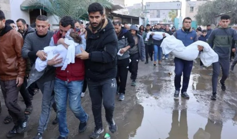 İsrail saldırılarında çocuklar hayatını kaybetti