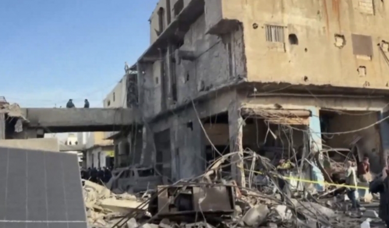 İsrail saldırılarının Sayda