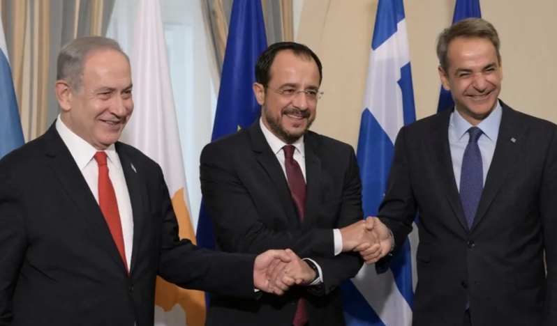 İsrail, Yunanistan ve Kıbrıs