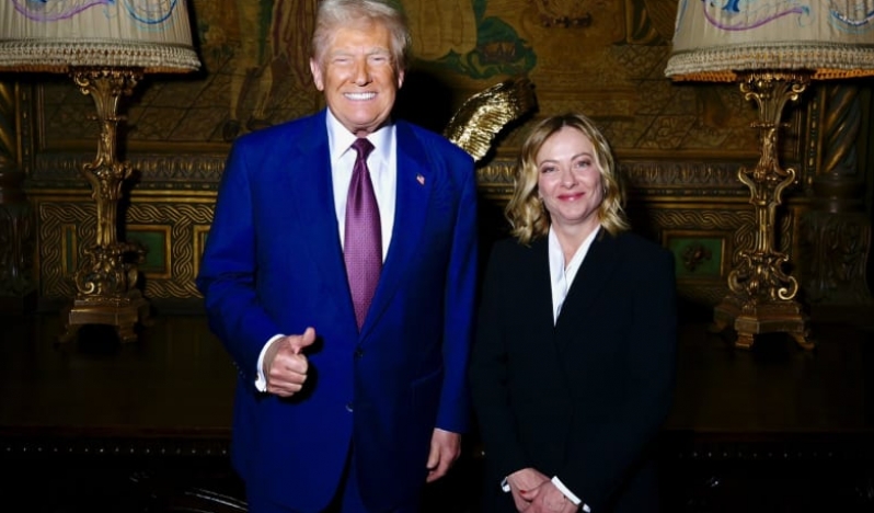 İtalya Başbakanı Meloni ve Trump