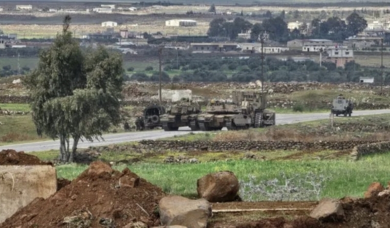 Kuneytra’da İsrail devriyesi köyde kontrol noktası kurdu
