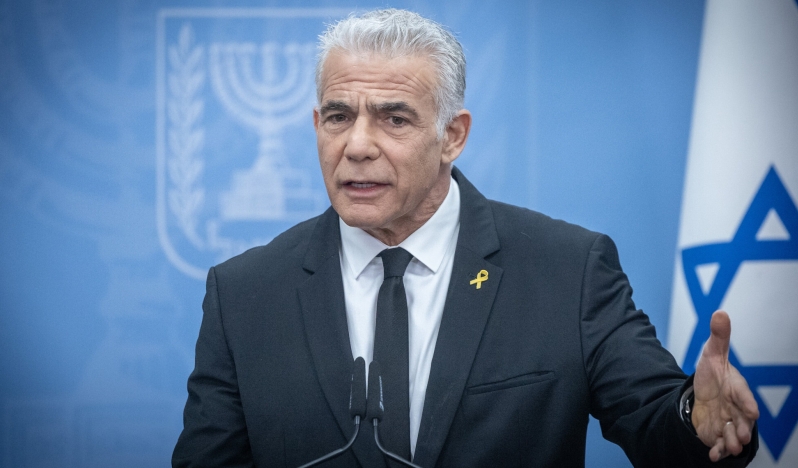 Lapid: Kuzeyde yaklaşan savaş İsrail topraklarını tehdit ediyor