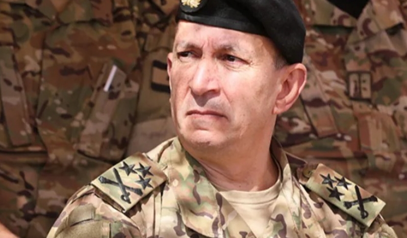 Lübnan ordu komutanı İsrailli subaylarla görüşmeyi reddetti, ABD ziyareti iptal edildi