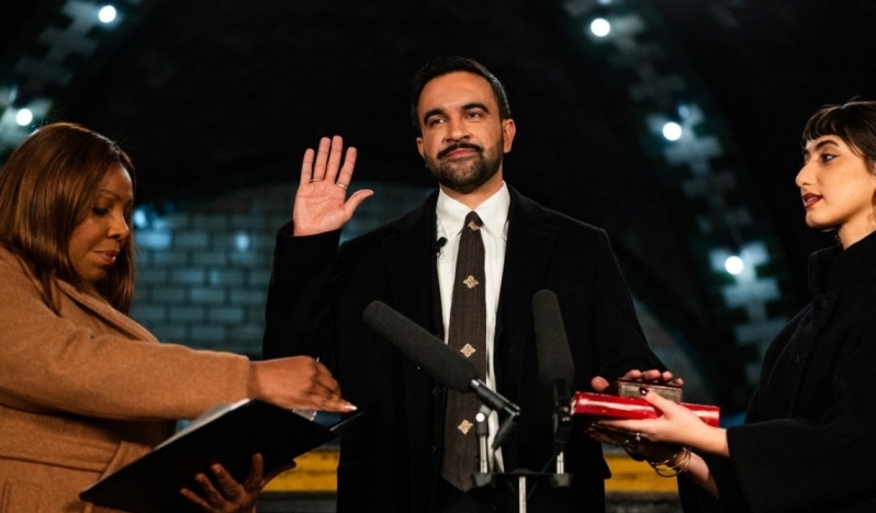 Mamdani, New York Belediye Başkanlığı görevini resmen devraldı