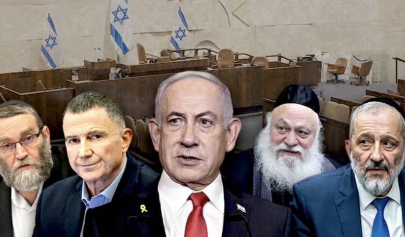 Netanyahu hükümeti ilk kez düşme riskiyle karşı karşıya