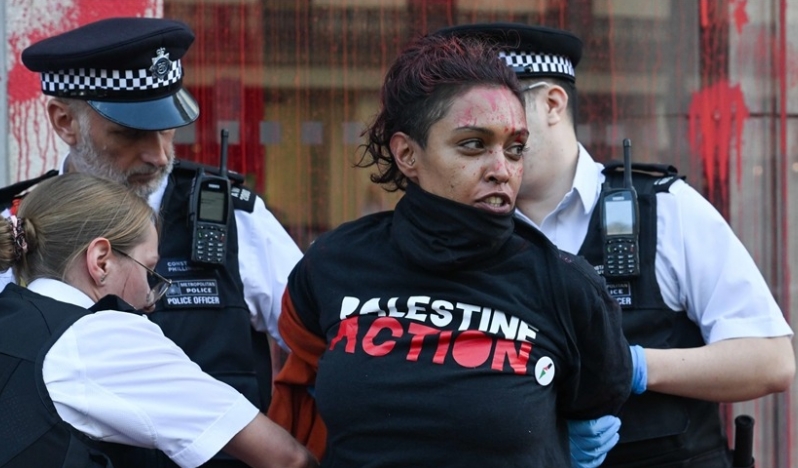 Palestine Action: İngiliz hükümeti, kendi istihbaratıyla çelişen iddialarda bulunuyor