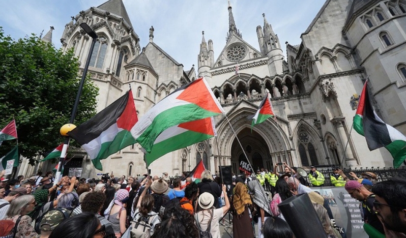 Palestine Action üyelerinin açlık grevi yedinci haftasında