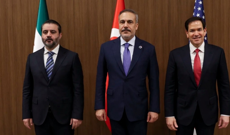 Rubio, Antalya’da eş-Şeybani ve Fidan ile görüştü