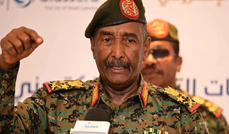 Sudan Egemenlik Konseyi Başkanı Burhan Riyad