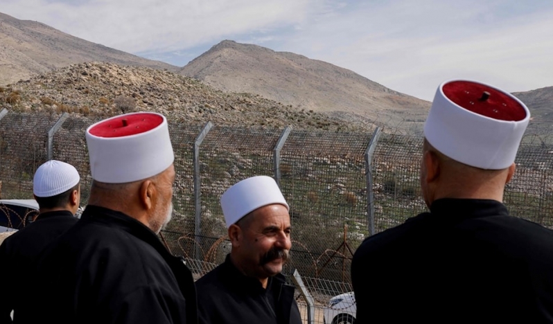 Suriyeli Dürzilerden İsrail işgali altındaki topraklara ziyaret