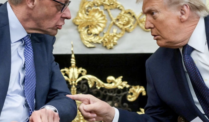 Trump-Merz krizi büyüyor: İlk darbe askeri cephede geldi
