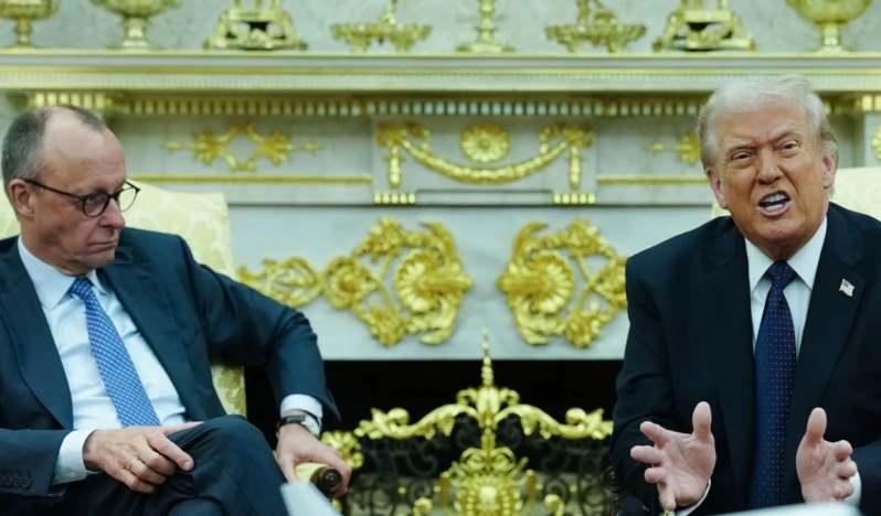 Trump’tan Merz’e sert sözler: ‘İran’a değil Ukrayna’ya bak’