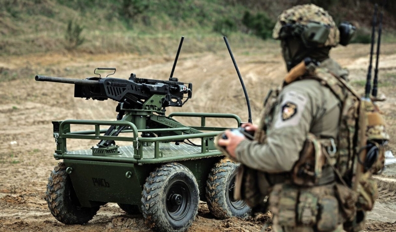 Ukrayna ordusu piyadelerin yerini robotlarla dolduruyor