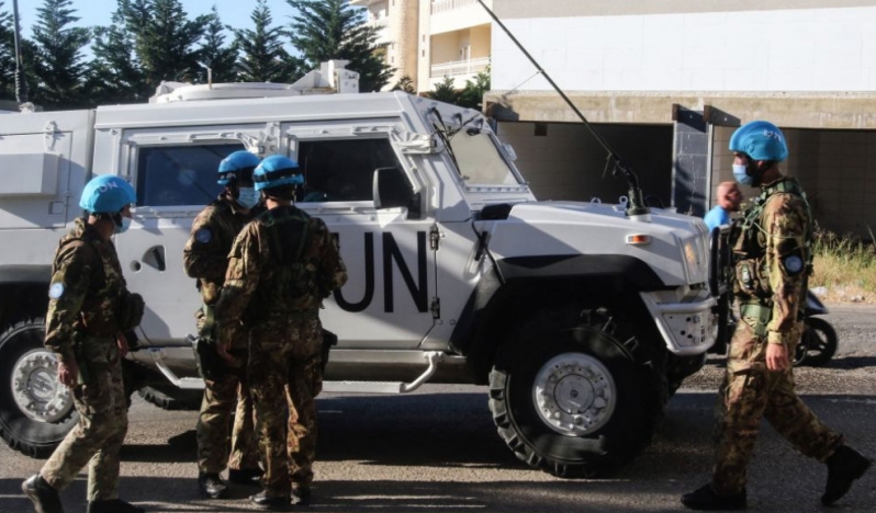 UNIFIL: İsrail buldozeri, güney Lübnan