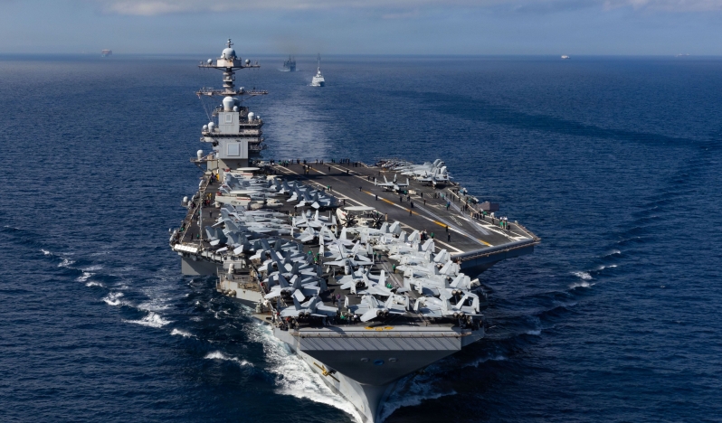 USS Gerald R. Ford ve tuvalet skandalı