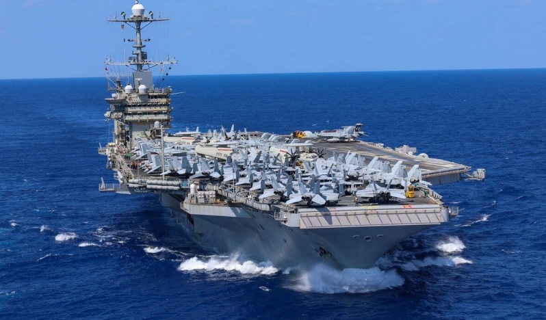 USS Harry S. Truman çareyi yine kaçmakta buldu