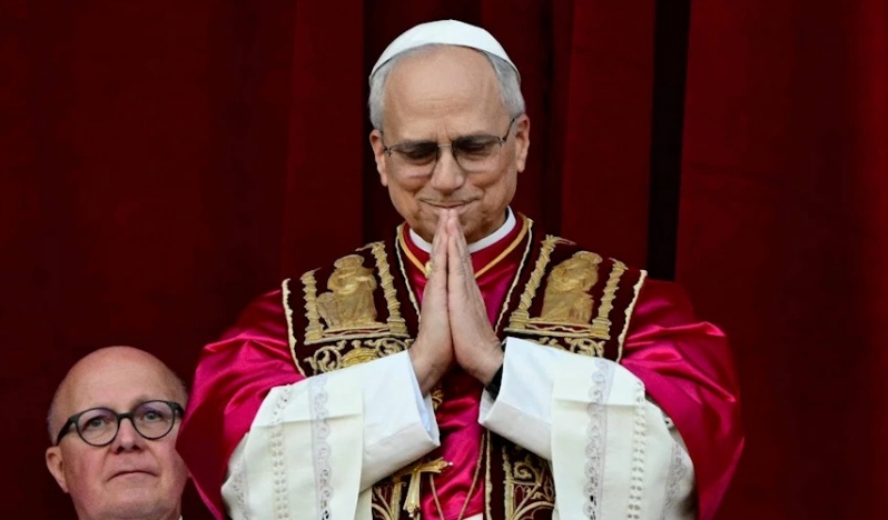 Yeni Papa Leo, barış çağrısı yaptı