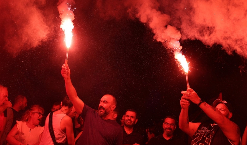 Yunan liman işçileri İsrail