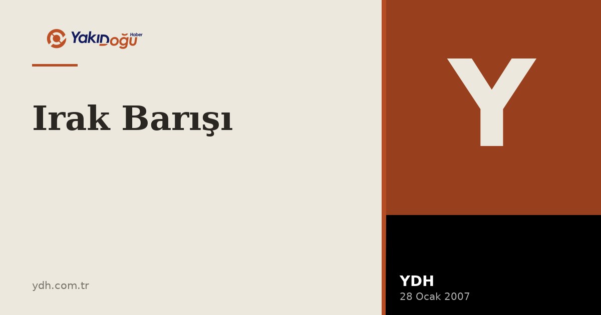 Irak Barışı