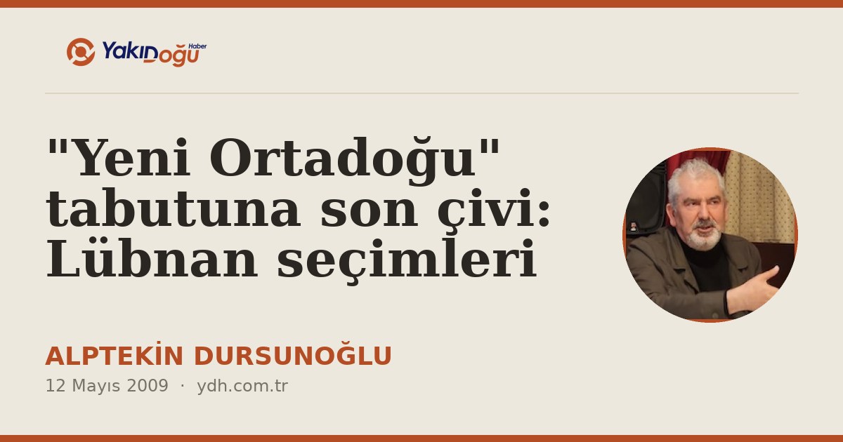 "Yeni Ortadoğu" tabutuna son çivi: Lübnan seçimleri