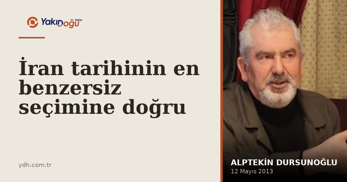 İran tarihinin en benzersiz seçimine doğru