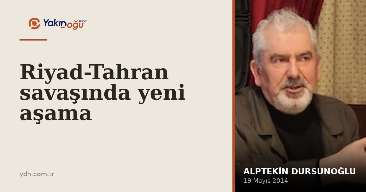 Riyad-Tahran savaşında yeni aşama